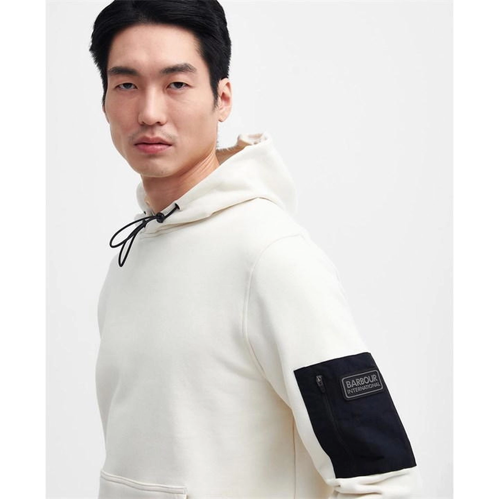 Barbour Tempo Hoodie - Cream