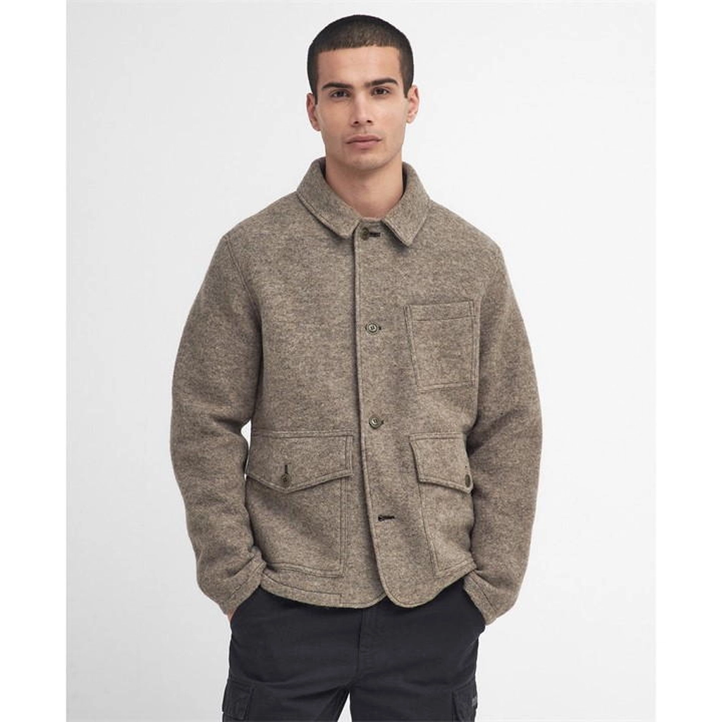 Barbour Allmoor Wool Jacket - Beige