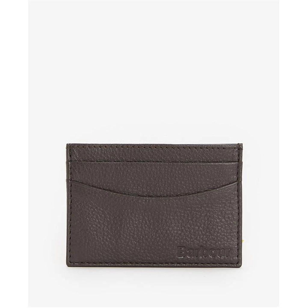 Barbour Amble Leather Cardholder - Brown