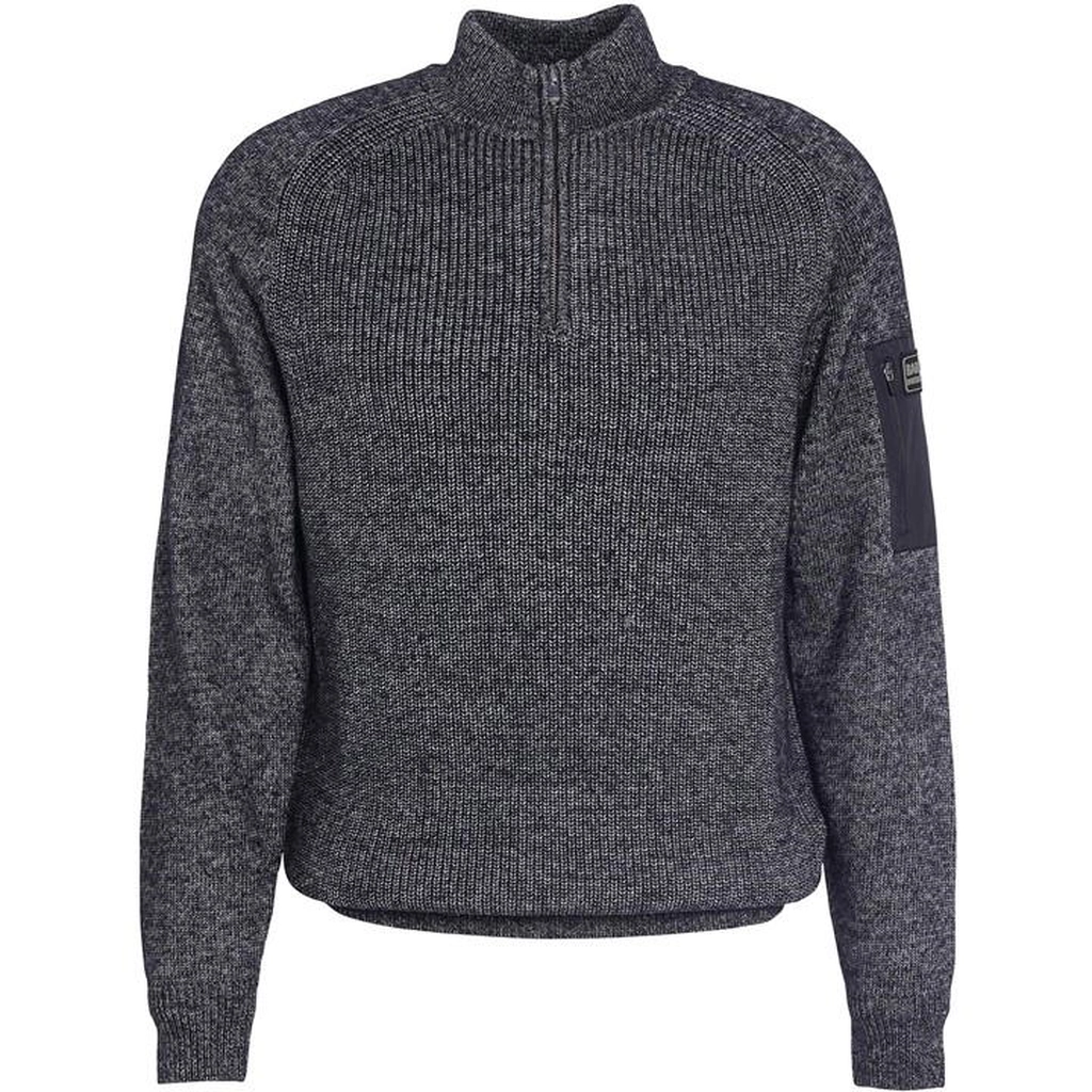 Barbour Ammeter Half-Zip Jumper - Black