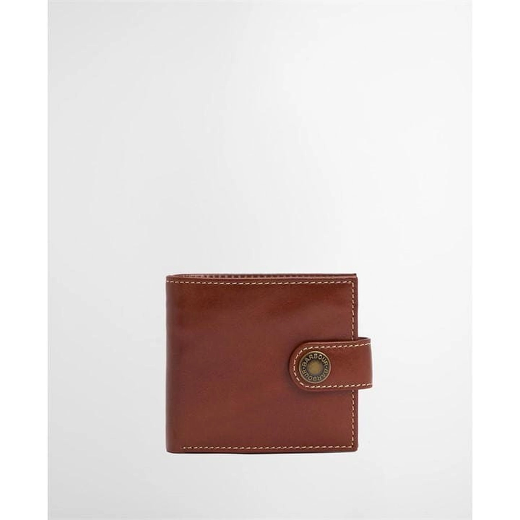 Barbour Bolam Leather Wallet - Brown