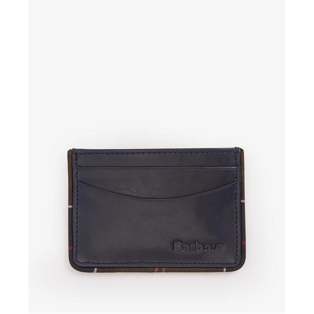 Barbour Chatton Leather CardHolder - Blue