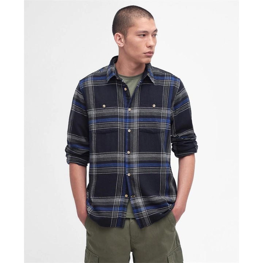 Barbour Dartmouth Tailored Shirt - Black