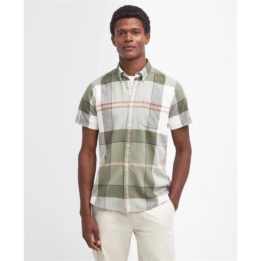 Barbour Douglas Short-Sleeved Tailored Shirt - Green