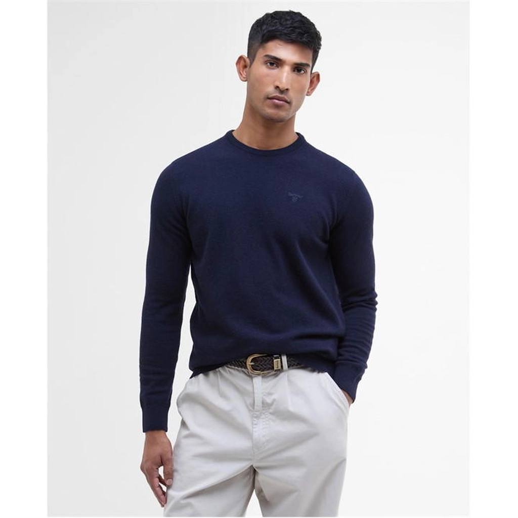 Barbour Essential Crew Neck Sweatshirt - Blue