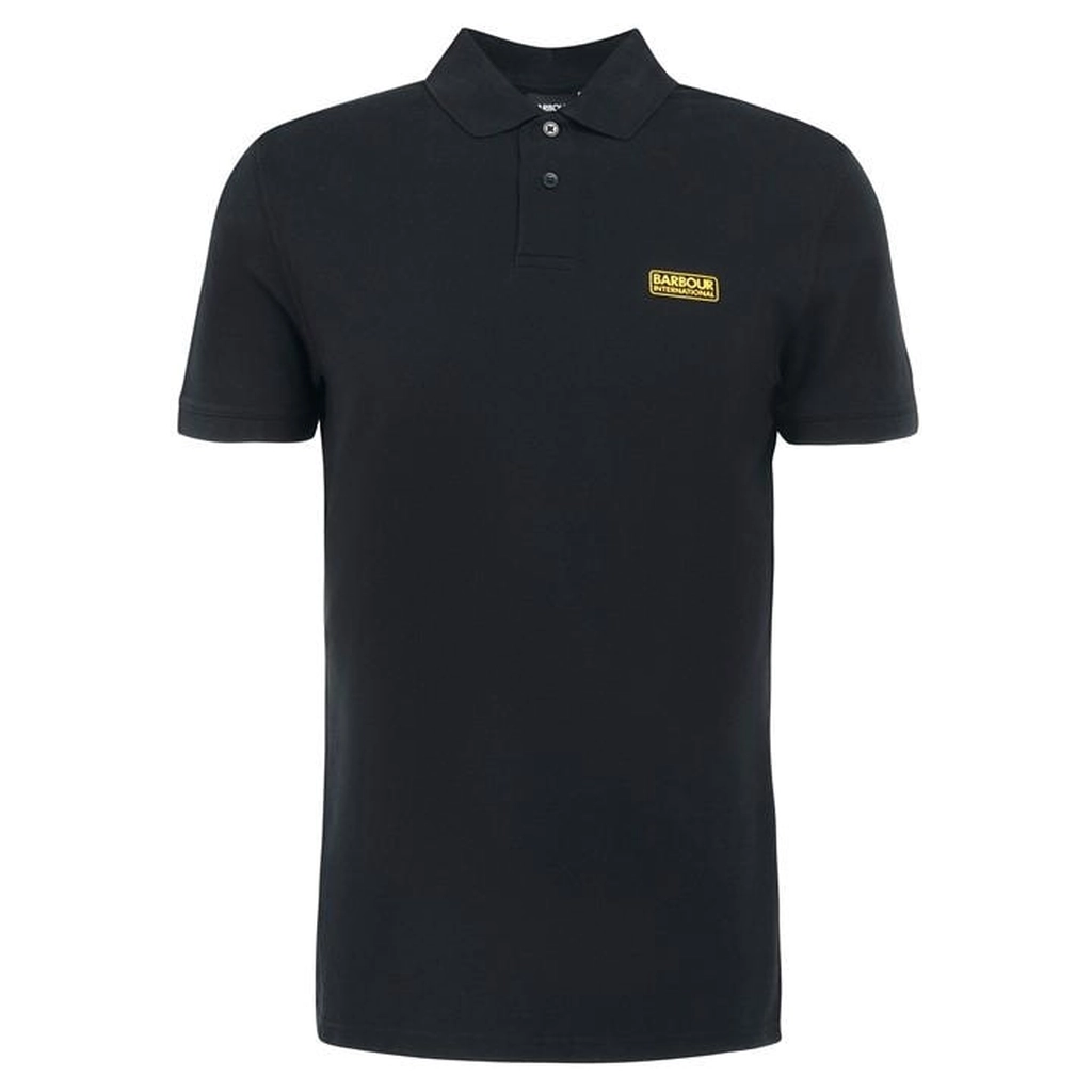 Barbour Essential Polo Shirt - Black