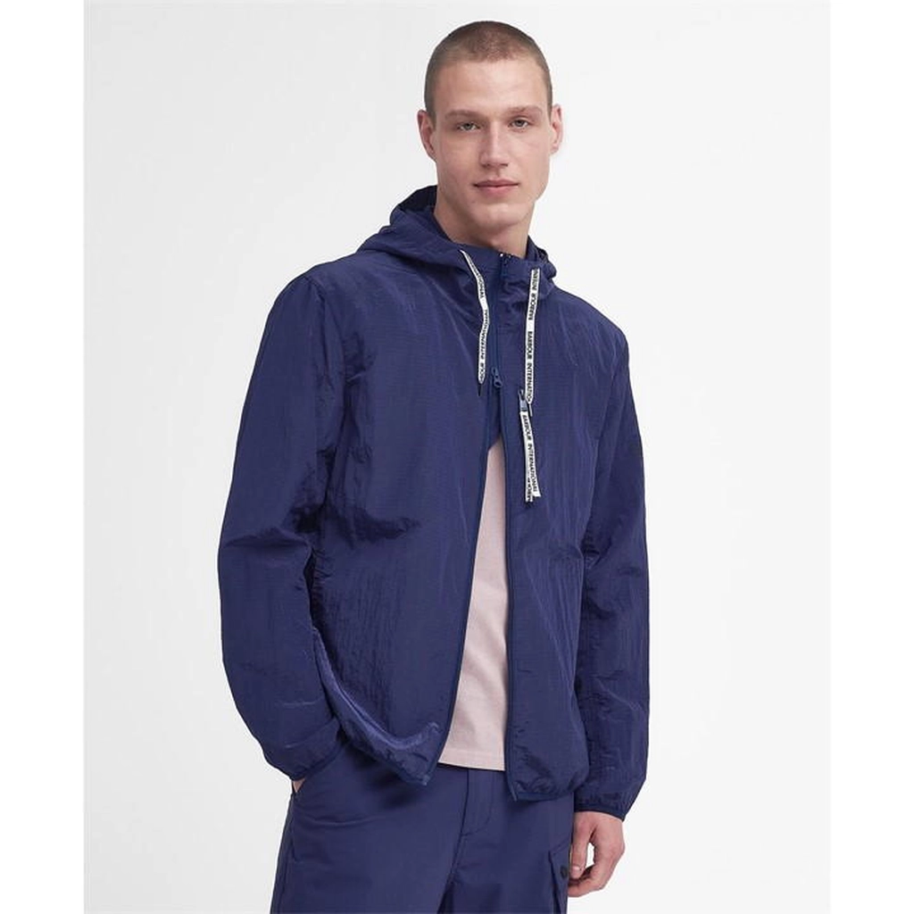 Barbour Exchange Hooded Jacket - Blue