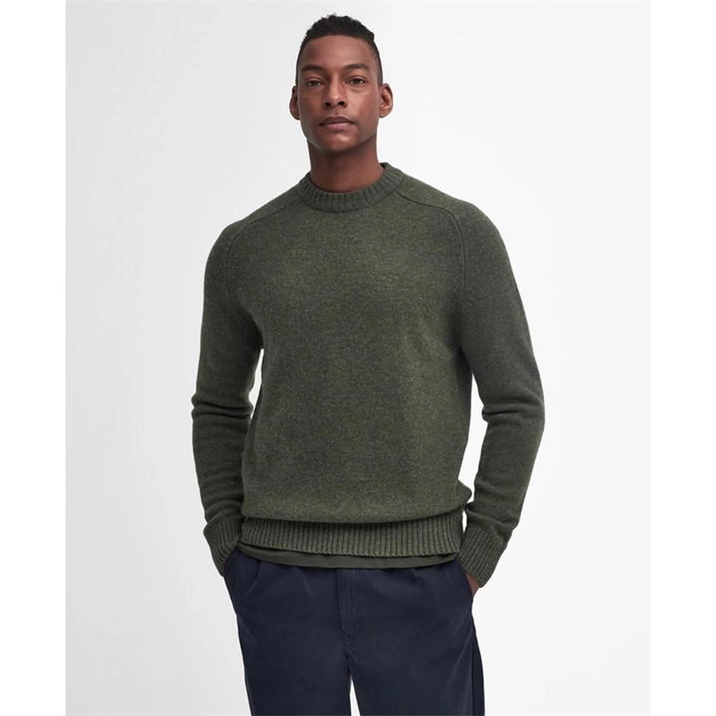 Barbour Grangetown Crew Neck Jumper - Green