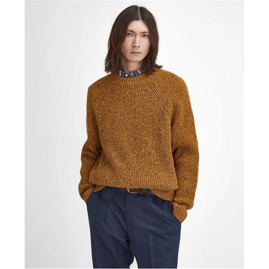 Barbour Griffiths Crew Jumper - Orange