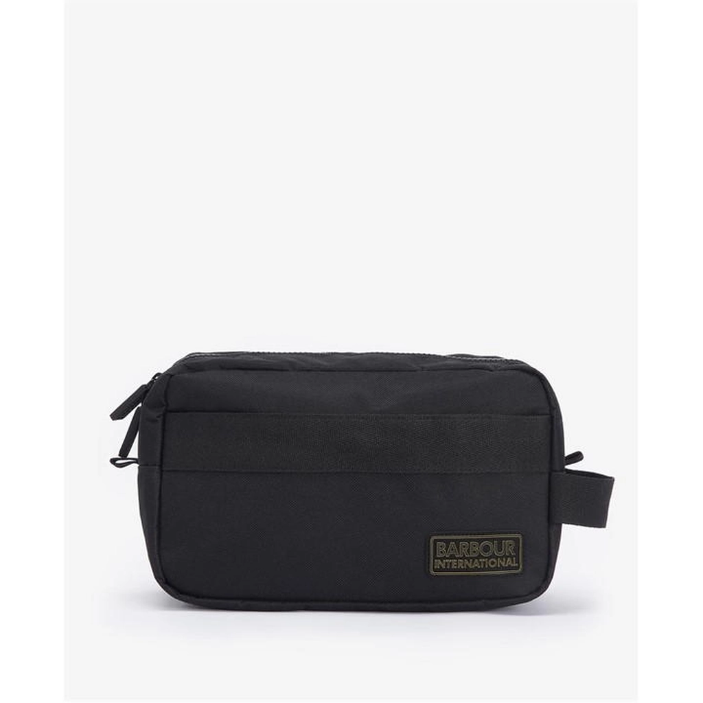 Barbour Knockhill Essential Washbag - Black
