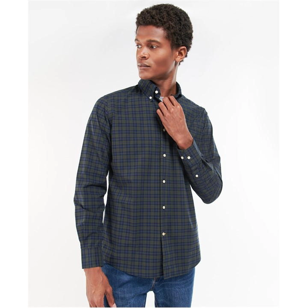 Barbour Lomond Tailored Fit Shirt - Green