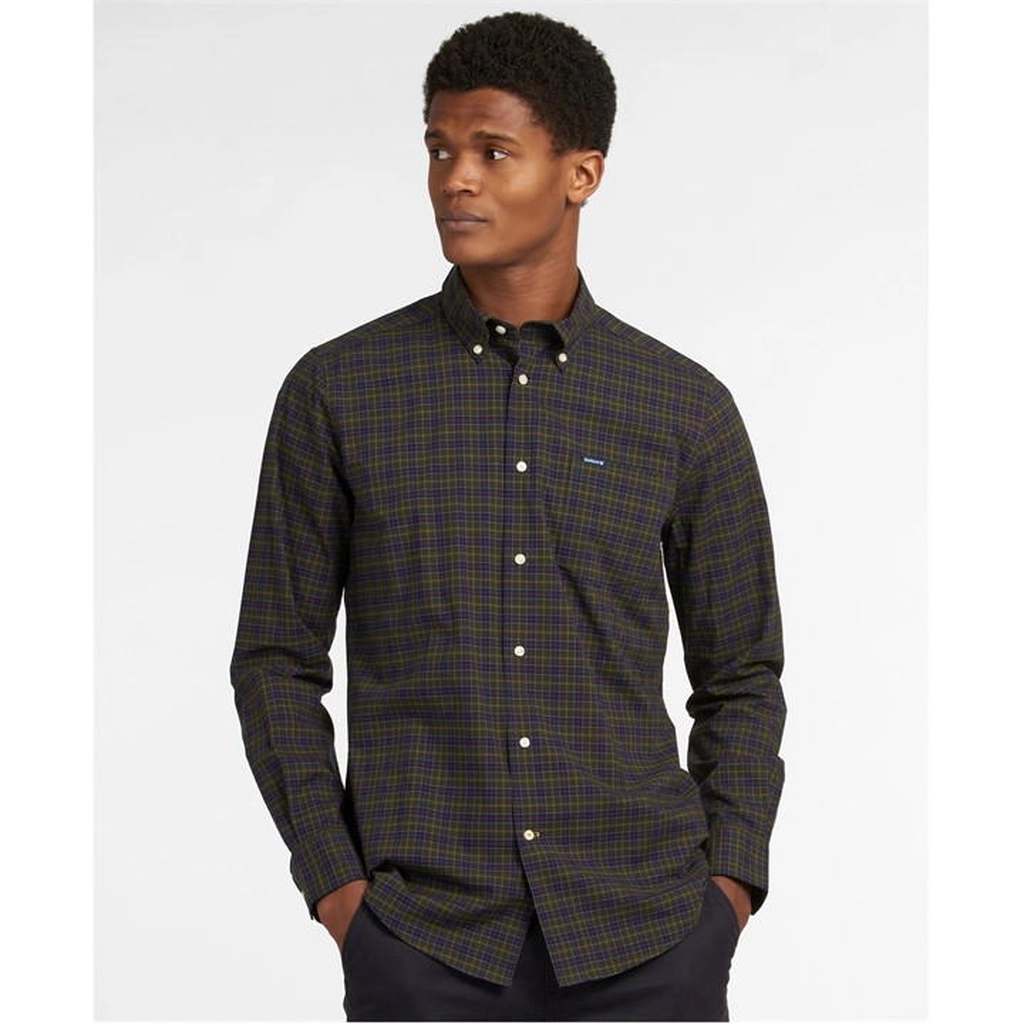 Barbour Lomond Tailored Fit Shirt - Green