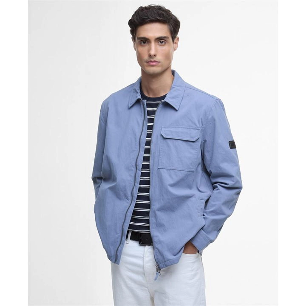 Barbour Maze Peached Overshirt - Blue