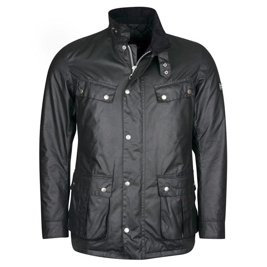 Barbour Men's Duke Wax Jacket - Black