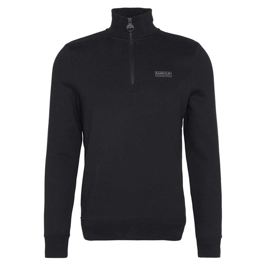 Barbour Men's Essential Half-Zip Fleece Top - Black
