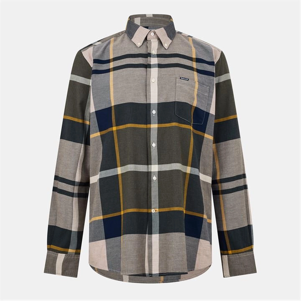 Barbour Men's Long Sleeve Patterned Shirt - Multi