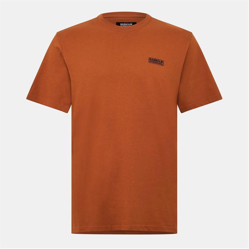 Barbour Men's Regular Fit Small Logo T-Shirt - Orange