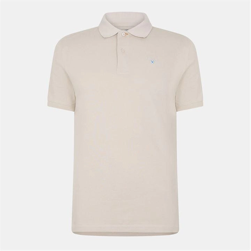 Barbour Men's Sports Polo Shirt - Beige