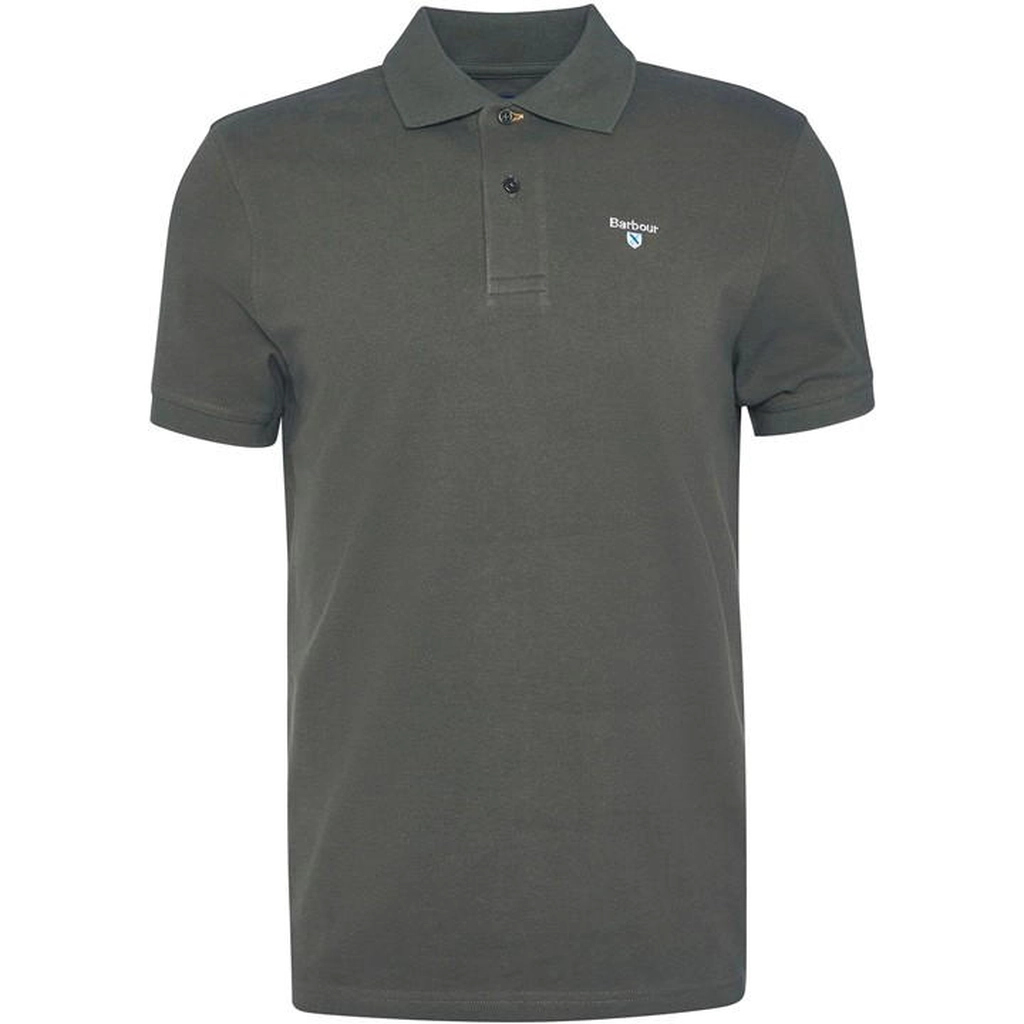 Barbour Men's Sports Polo Shirt - Green