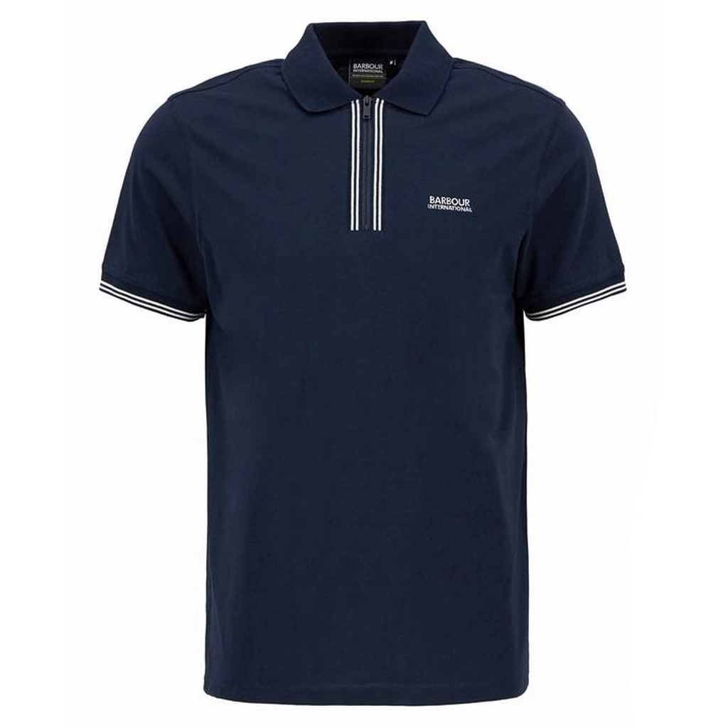 Barbour Ollie Twin-Tipped Polo Shirt - Blue