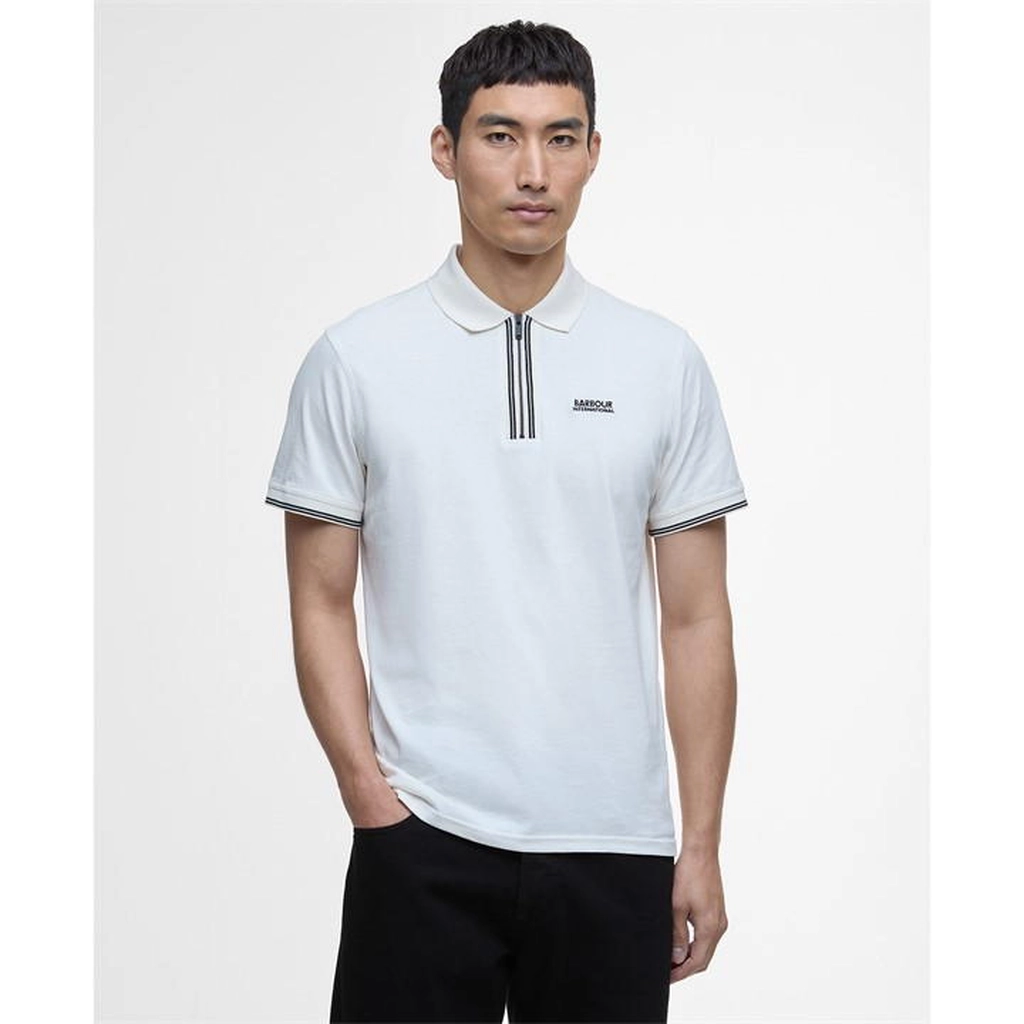 Barbour Ollie Twin-Tipped Polo Shirt - Cream