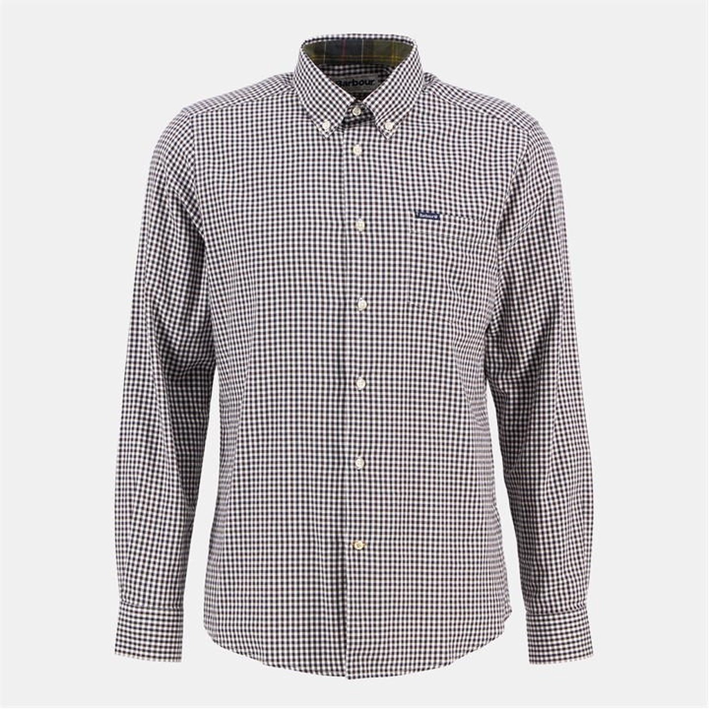 Barbour Padshaw Tailored Shirt - Brown