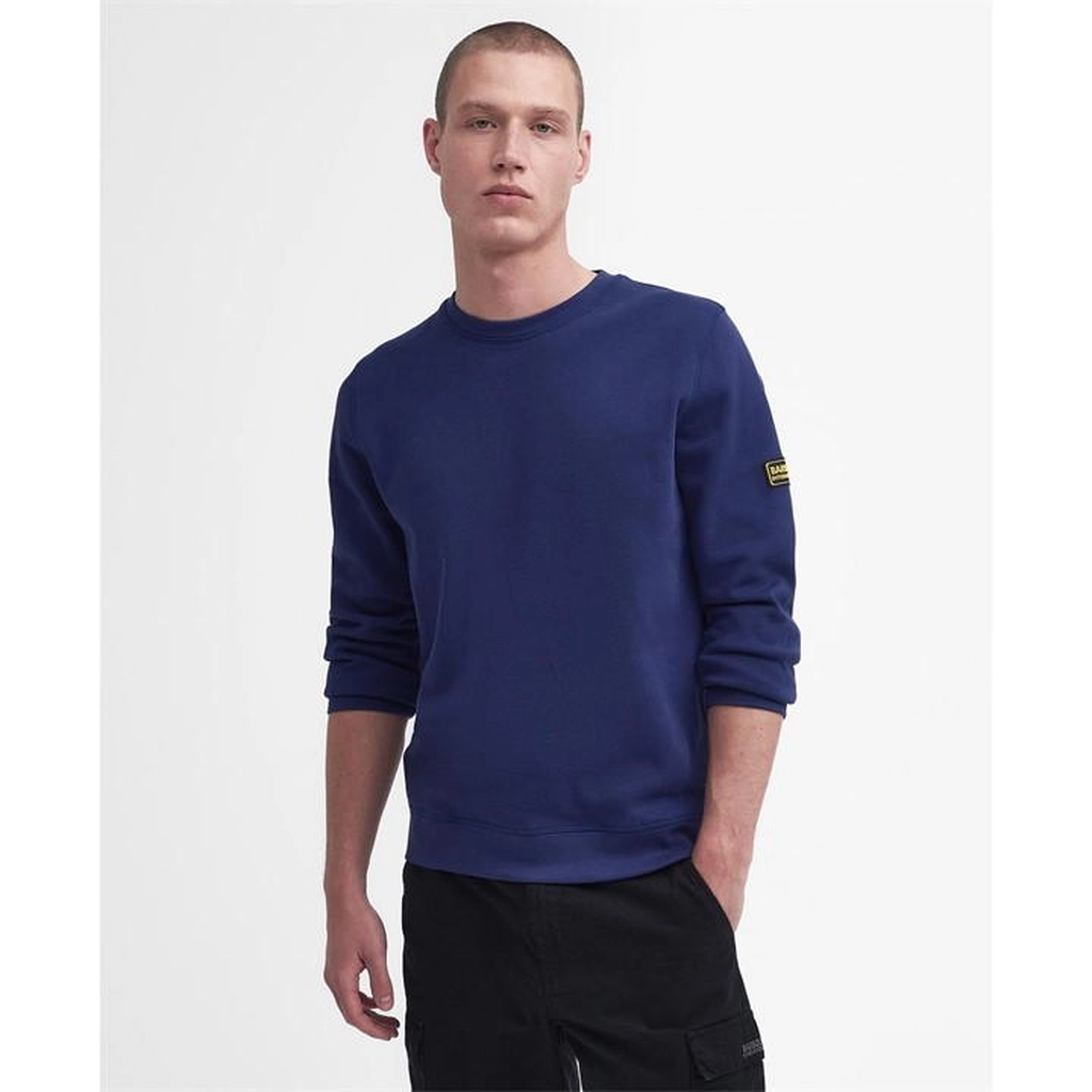Barbour Racer Badge Sweatshirt - Blue