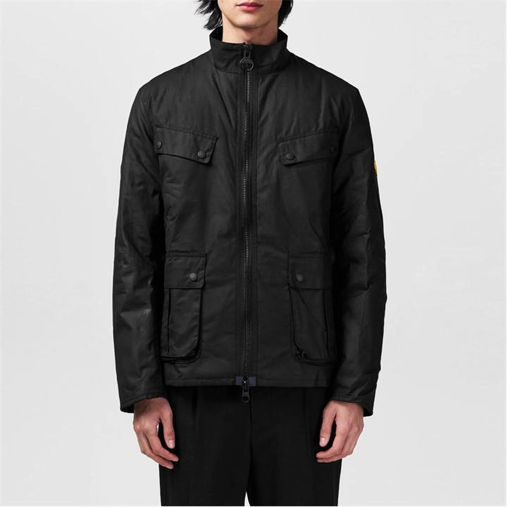 Barbour Re-Duke Wax Jacket - Black