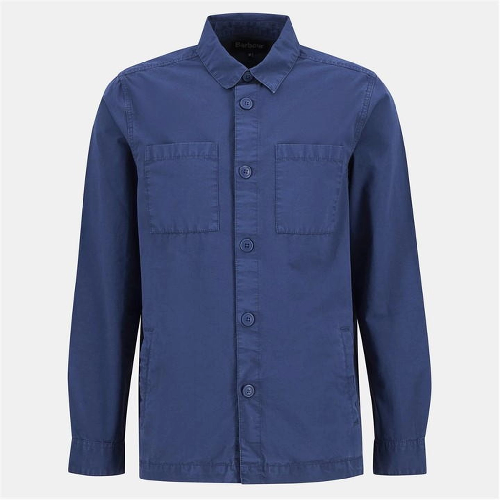 Barbour Rickfell Ripstop Overshirt - Blue