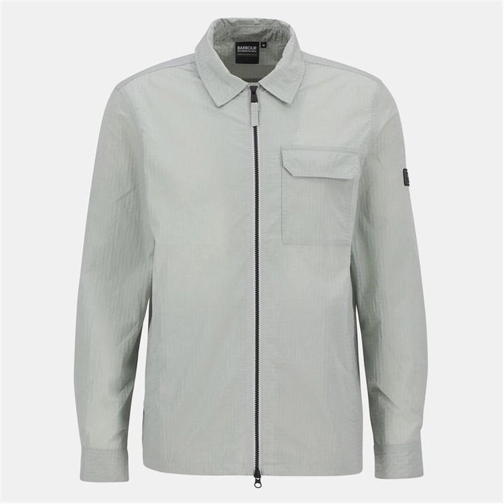 Barbour Rosso Ripstop Overshirt - Grey
