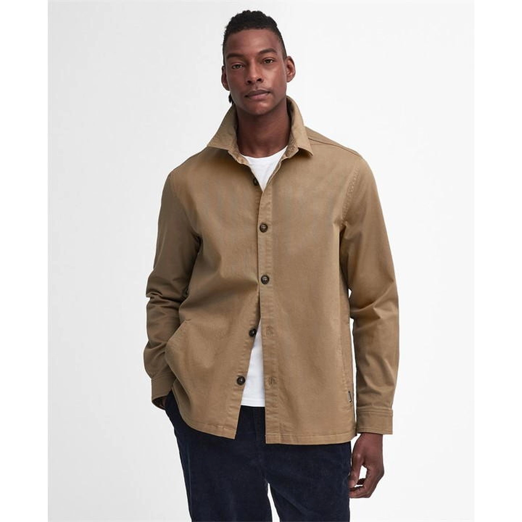 Barbour Ruxton Tailored Overshirt - Beige