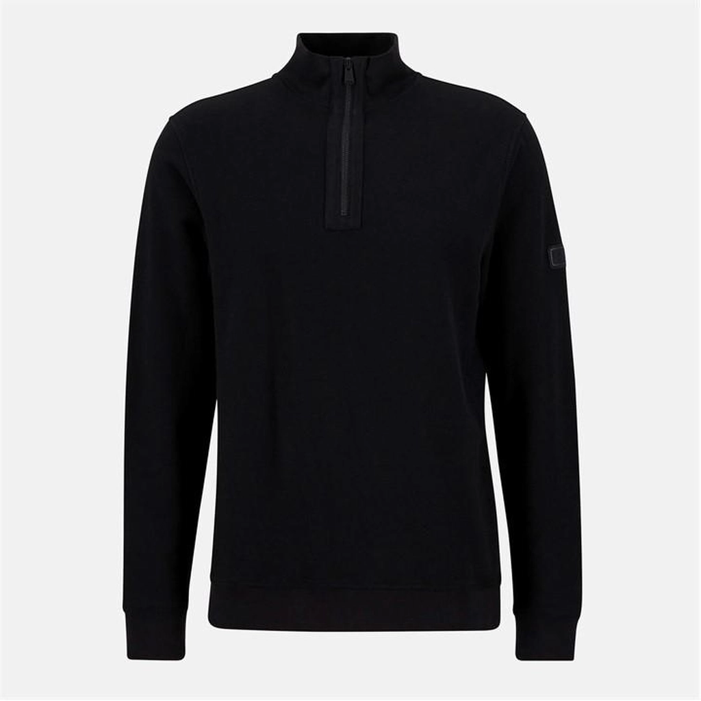 Barbour Samuel Half Zip Jumper - Black