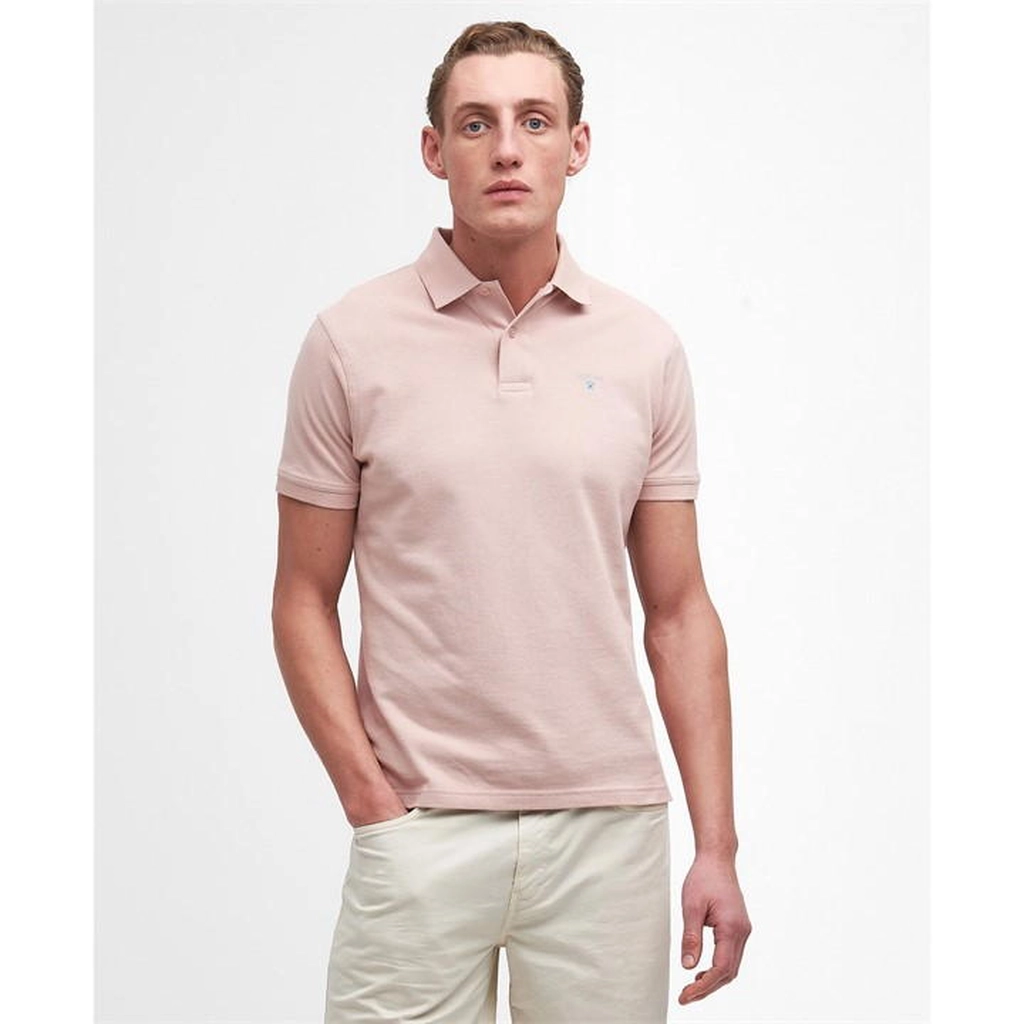 Barbour Sports Polo Shirt - Pink