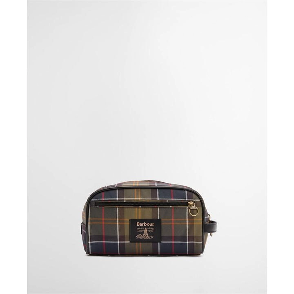 Barbour Tartan Washbag - Multi
