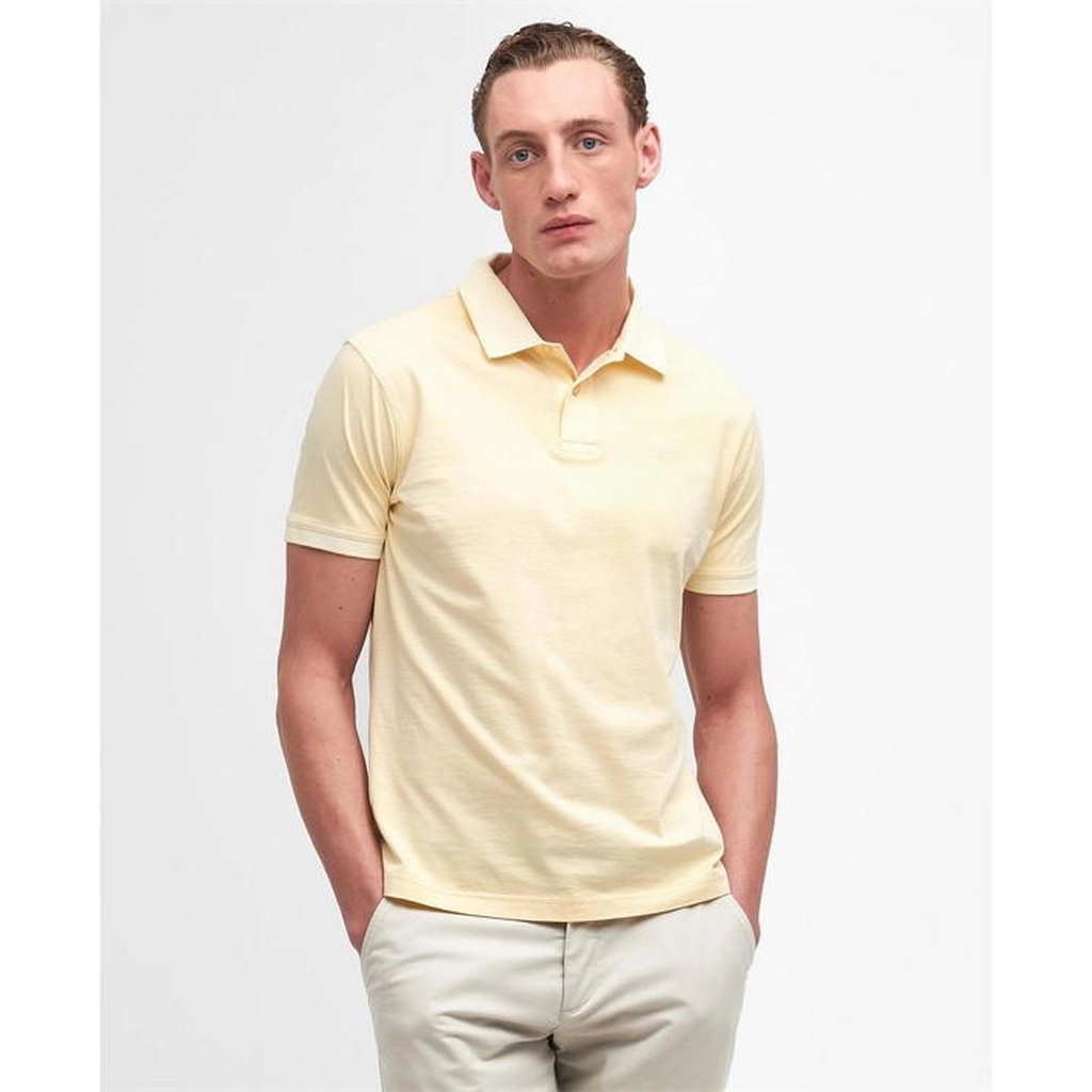 Barbour Terra Dye Polo Shirt - Yellow
