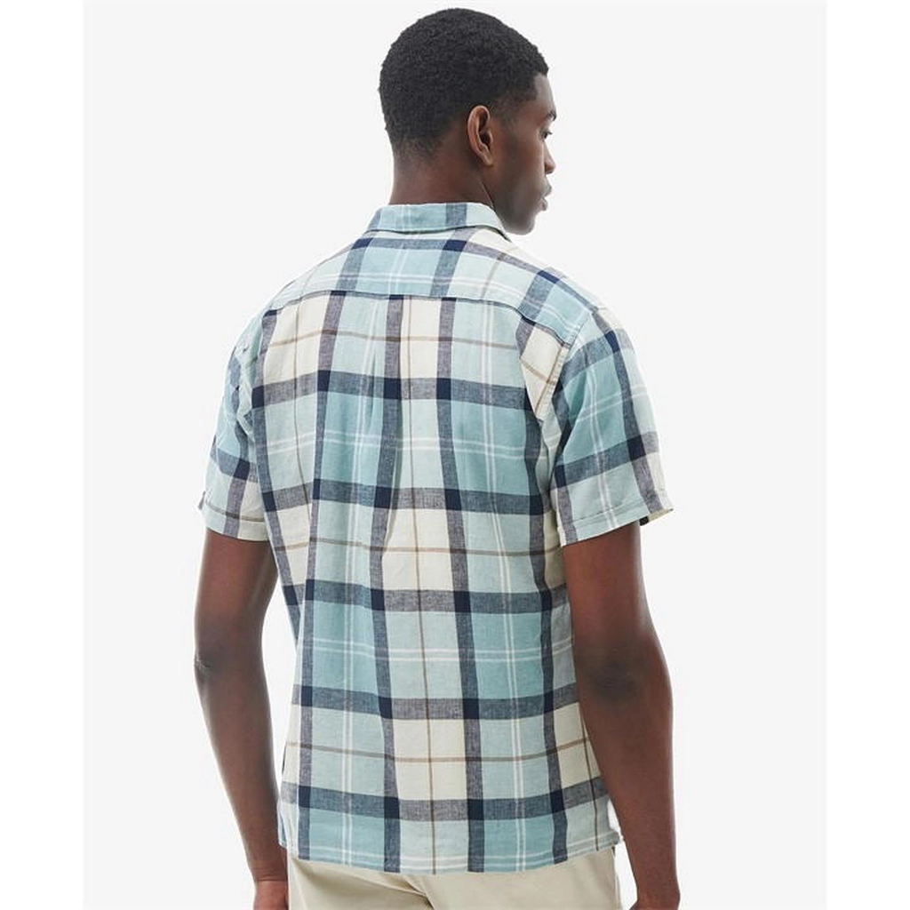 Barbour Croft S/S Summer Shirt - Blue