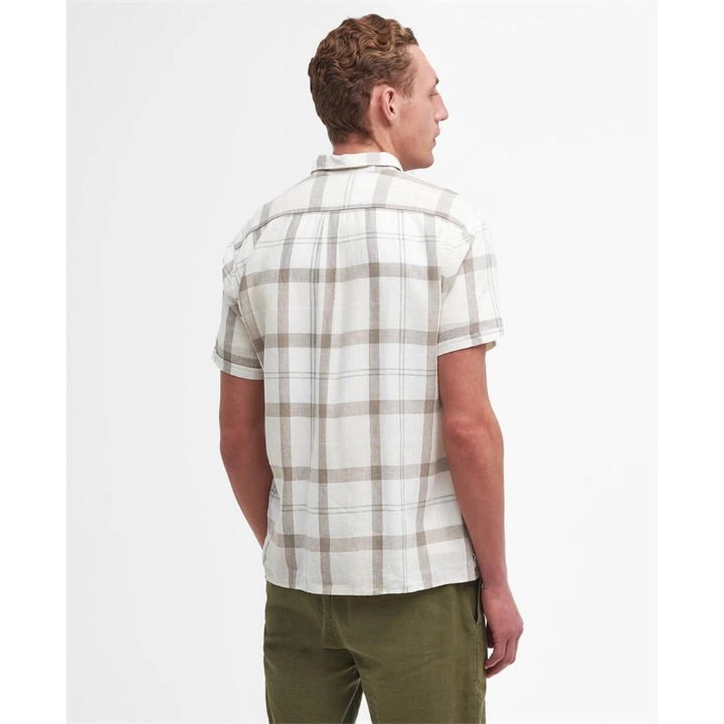Barbour Croft Short Sleeve Regular Shirt - Beige