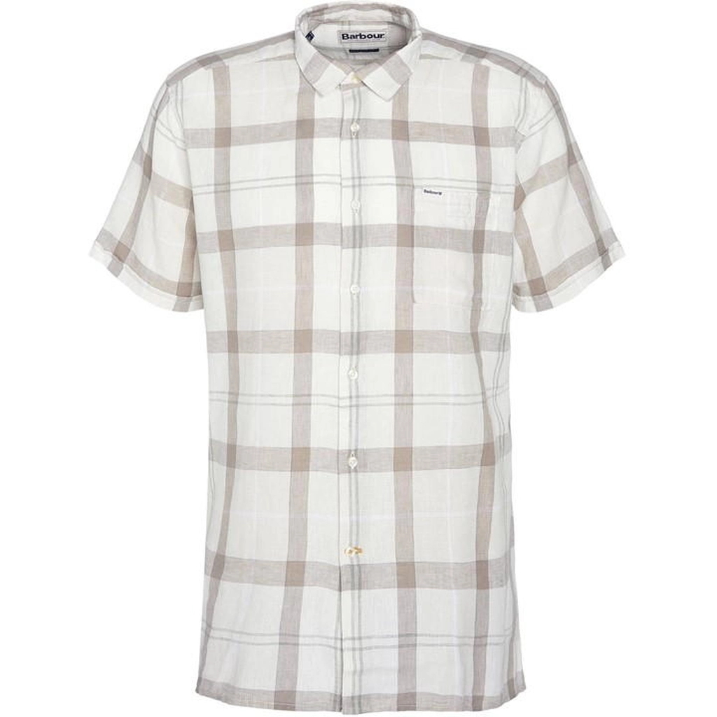 Barbour Croft Short Sleeve Regular Shirt - Beige