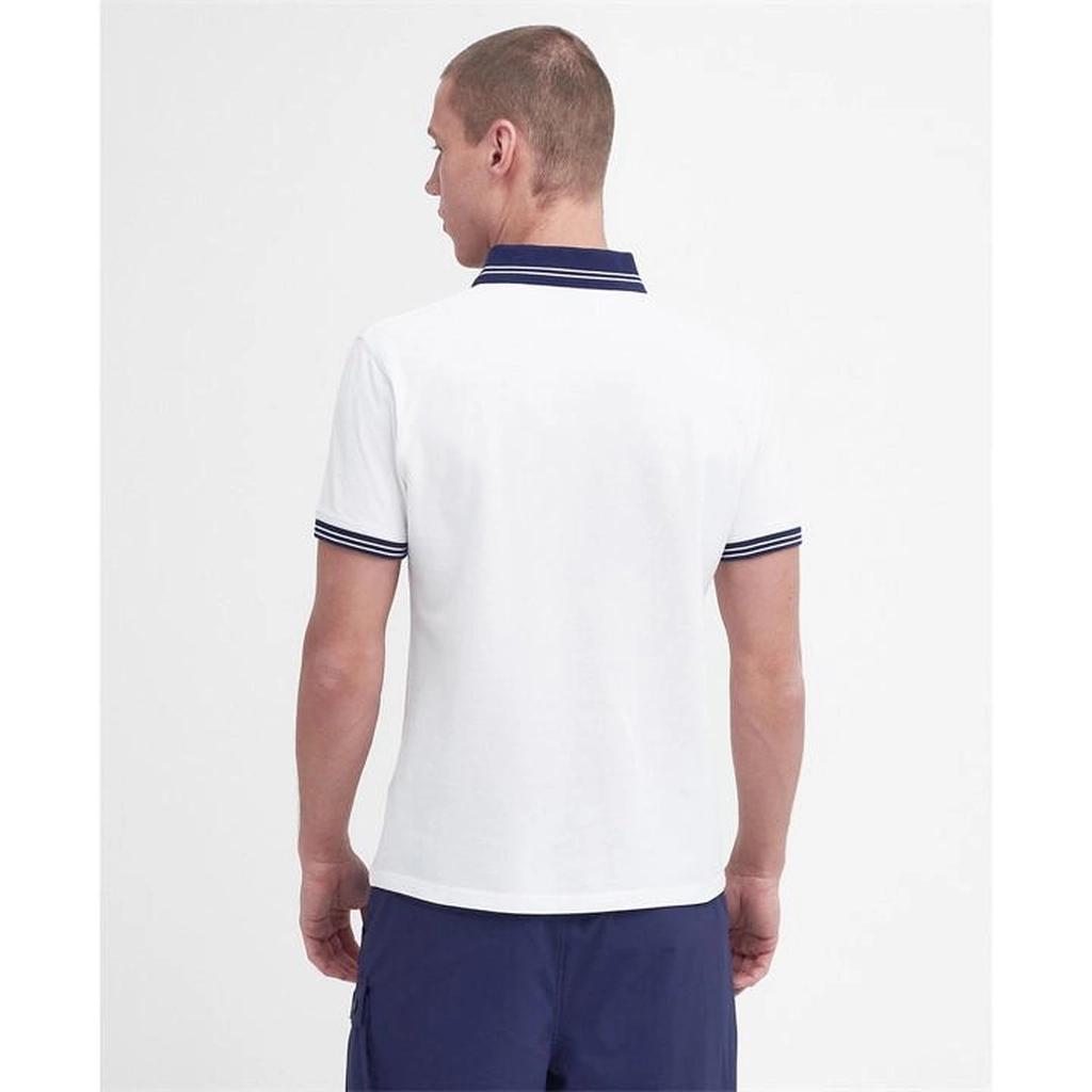 Barbour Tracker Polo Shirt - White