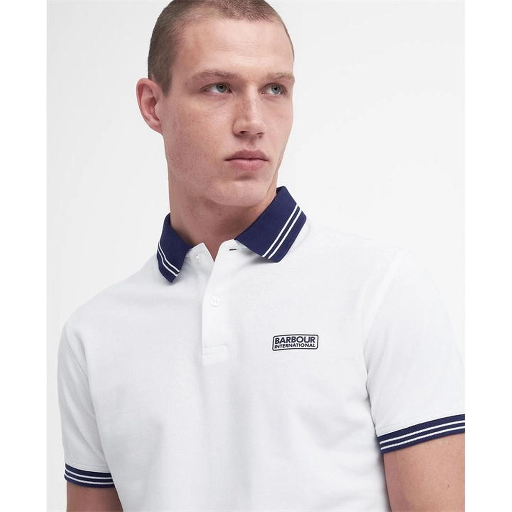 Barbour Tracker Polo Shirt - White