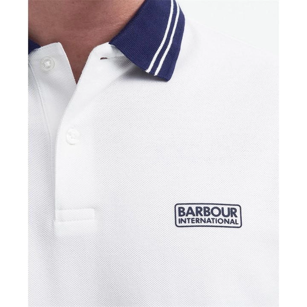 Barbour Tracker Polo Shirt - White