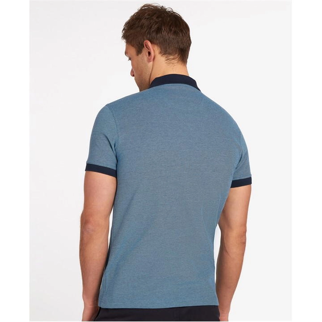 Barbour Sports Polo Mix Shirt - Blue