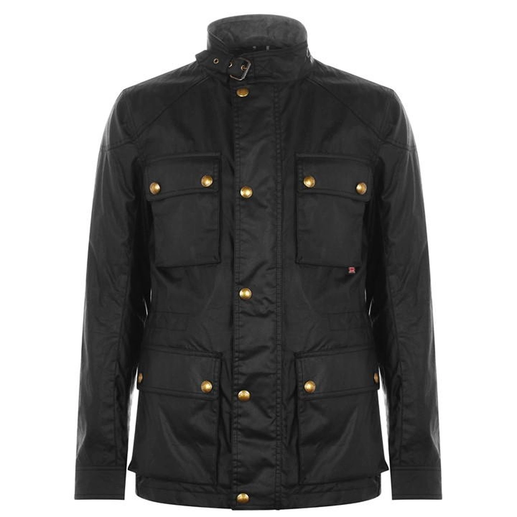 Belstaff Fieldmaster Waxed Jacket - Black