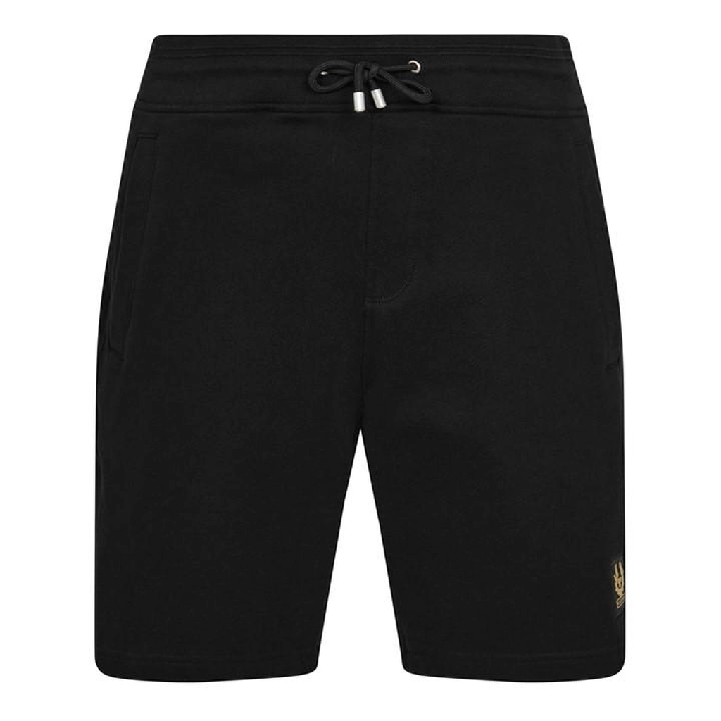 Belstaff Patch Sweatshorts - Black