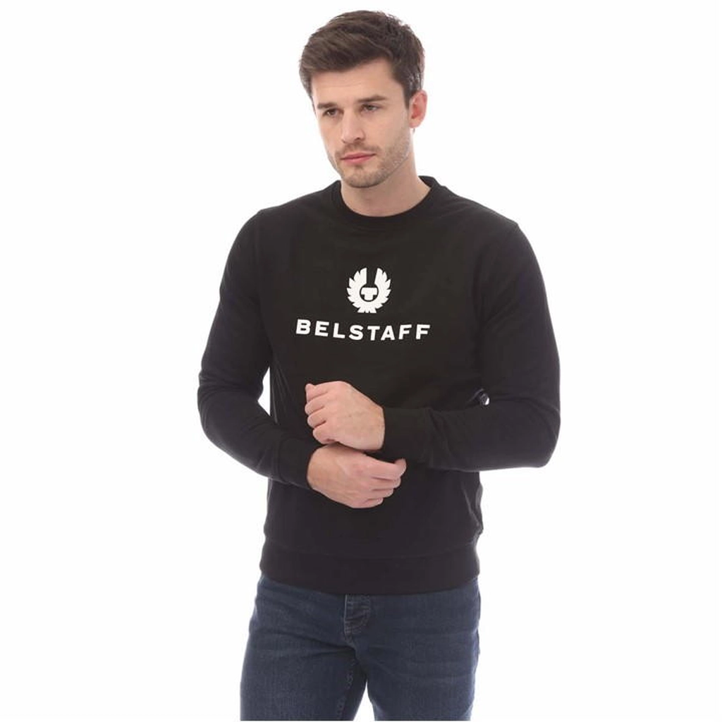 Belstaff Signature Crewneck Sweatshirt - Black