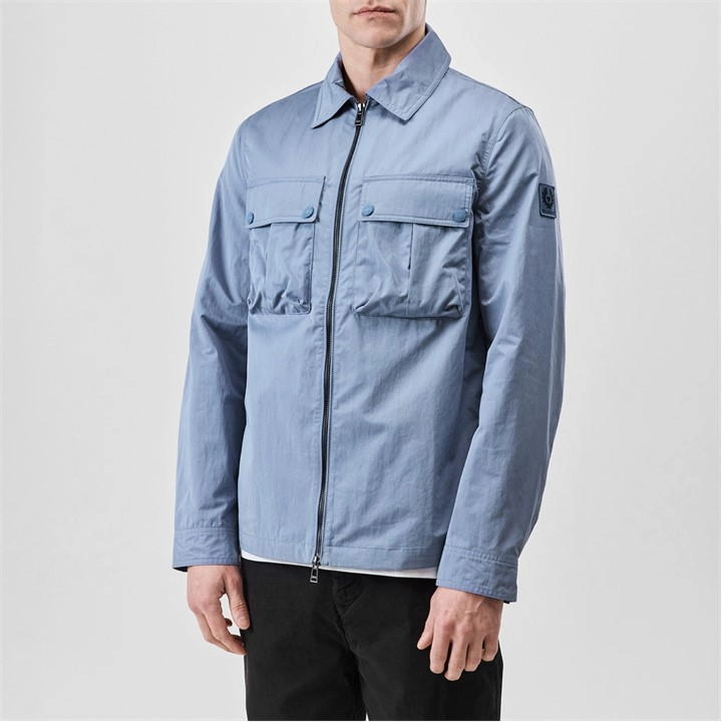 Belstaff Stride Overshirt - Blue