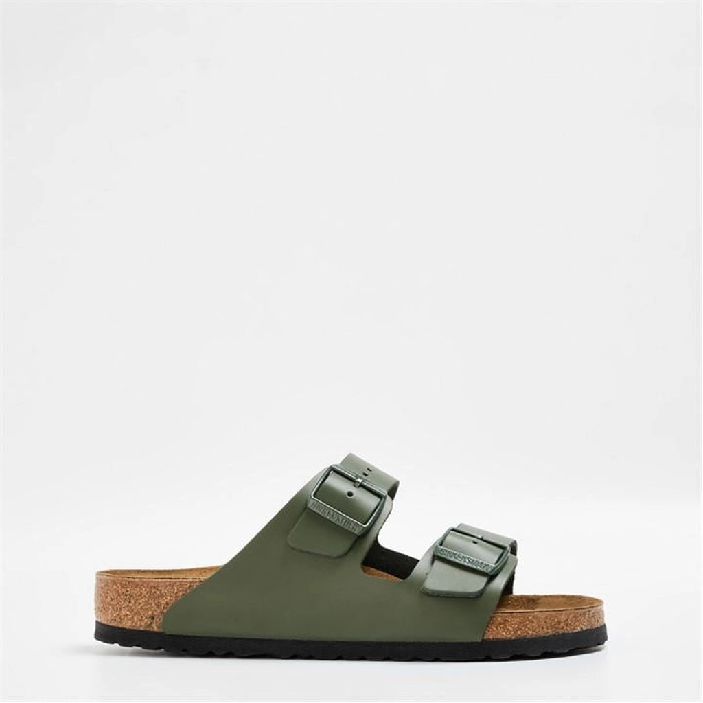 Birkenstock Arizona Leather Sandals - Green