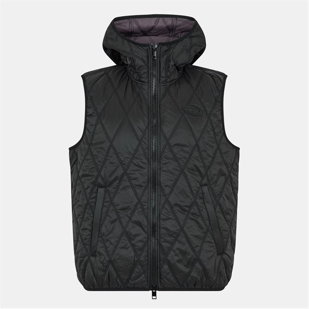 Diesel Fok-Lgo Giaca - Black