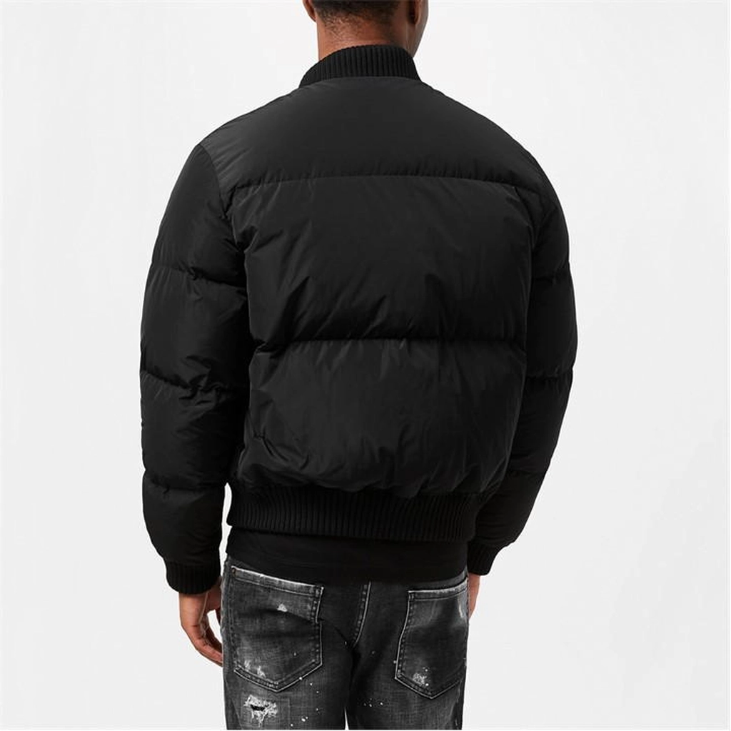 Dsquared2 Padded Bomber Jacket - Black