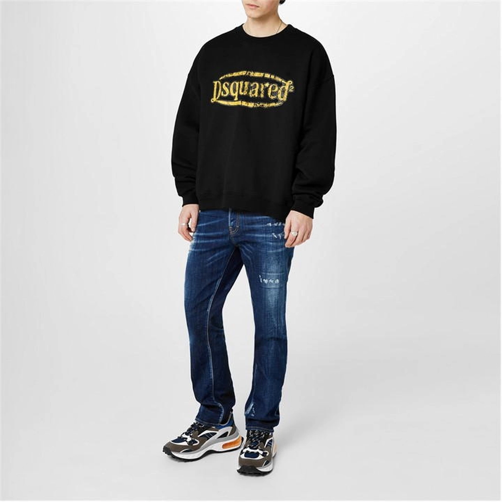 Dsquared2 Ultra Bubble Chunky Trainers - Orange